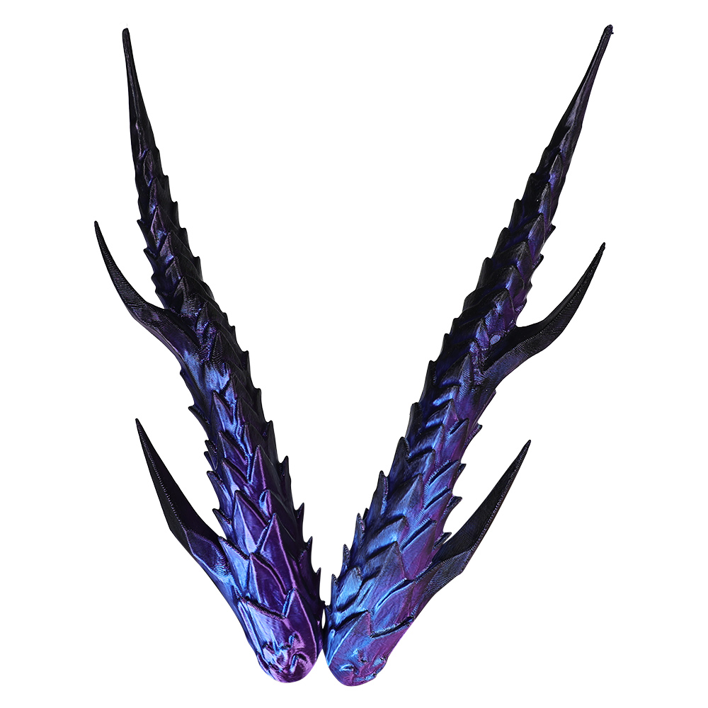 Nezha (2025) Dragon Horn Cosplay Headband Halloween Carnival Costume Accessories