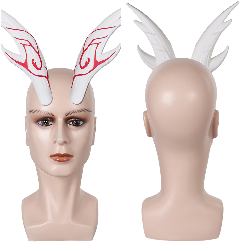 Nezha (2025) Dragon Horn Cosplay Headband Halloween Carnival Costume Accessories