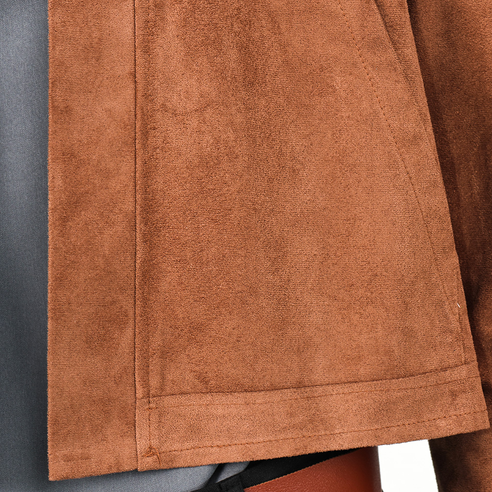 Han Solo Brown Coat Outfit Halloween Carnival Cosplay Costume