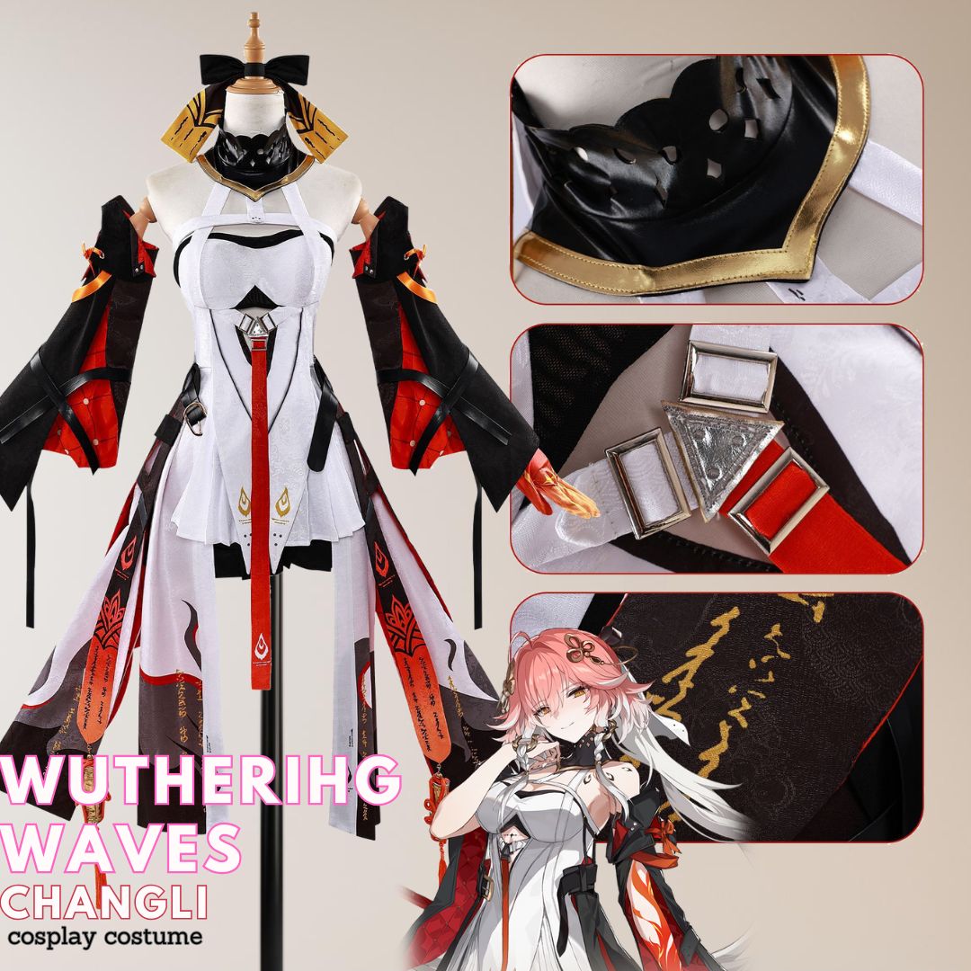 Wuthering Waves Changli Fullset Outfits Halloween Carnival Cosplay Costume