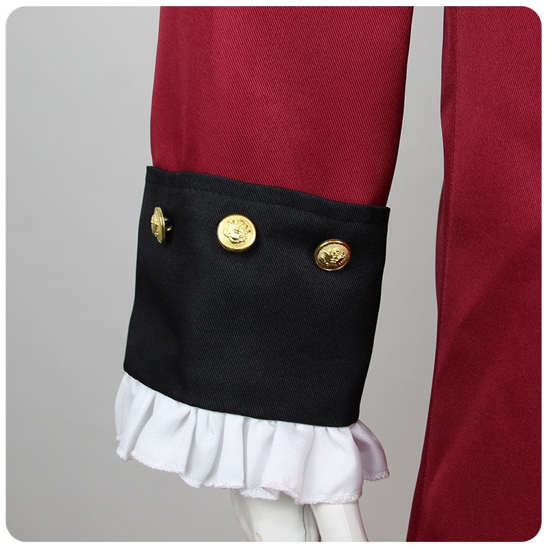 President George Washington Red Outfit Halloween Carnival Cosplay Costume