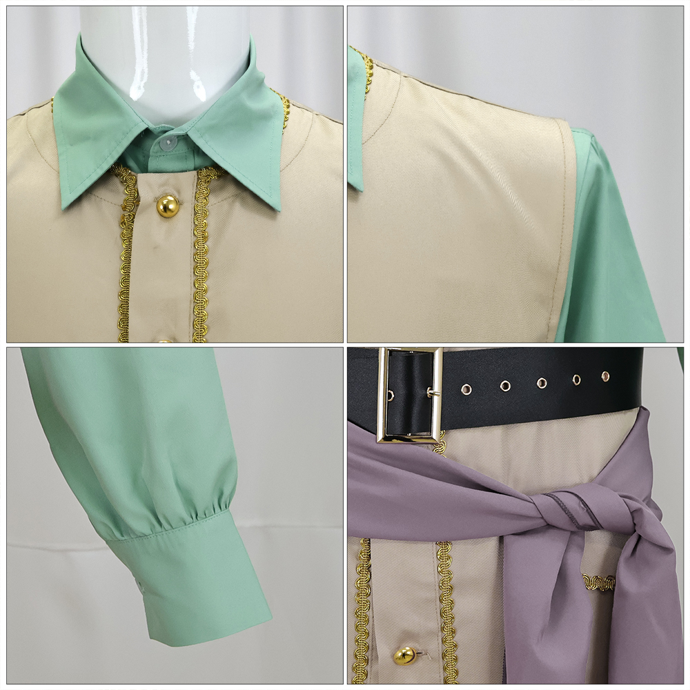 Movie Backrooms（2026） Captaion Clark Yellow Outfit Halloween Carnival Cosplay Costume