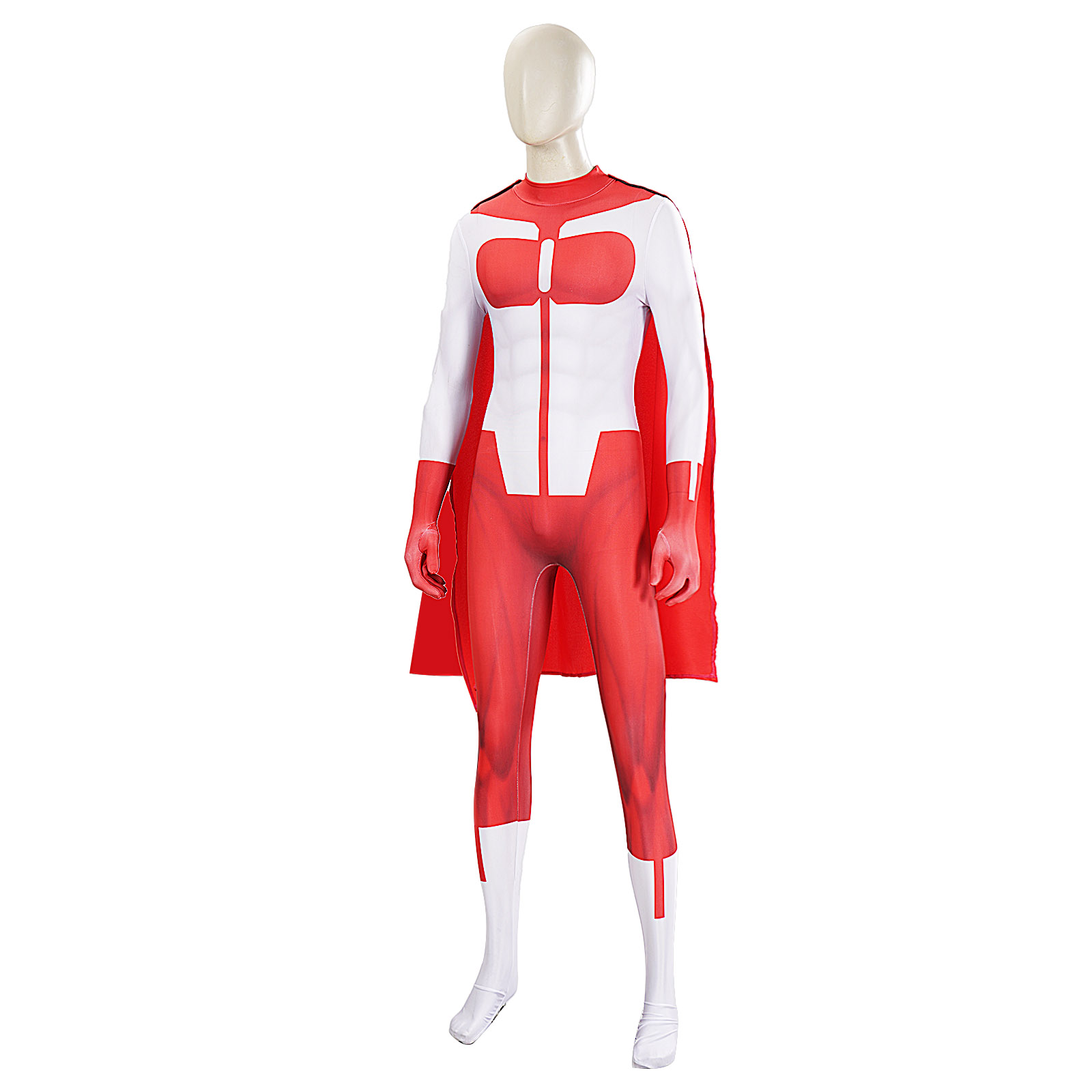 Invincible Omni-Man Nolan Jumpsuit Outfits Halloween Carnival Cosplay Costume