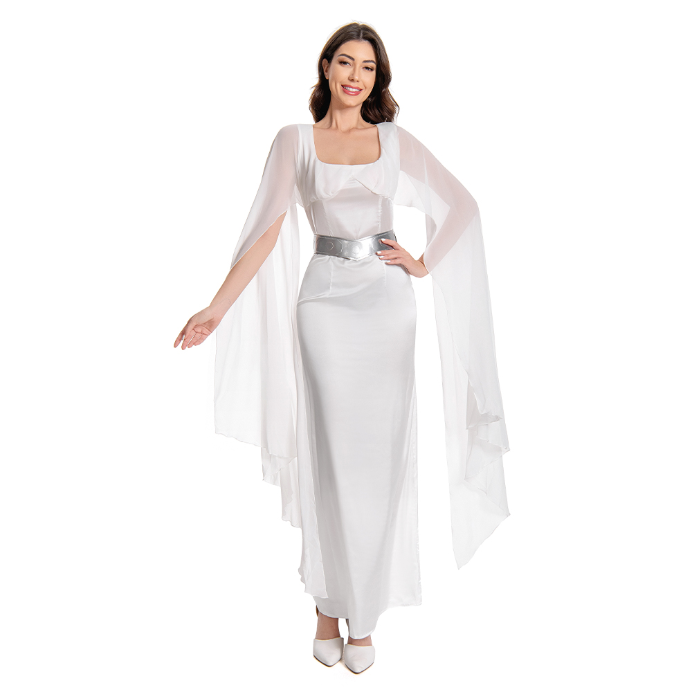 A New Hope Princess Leia Organa Solo Outfits Halloween Carnival Suit Cosplay Costume