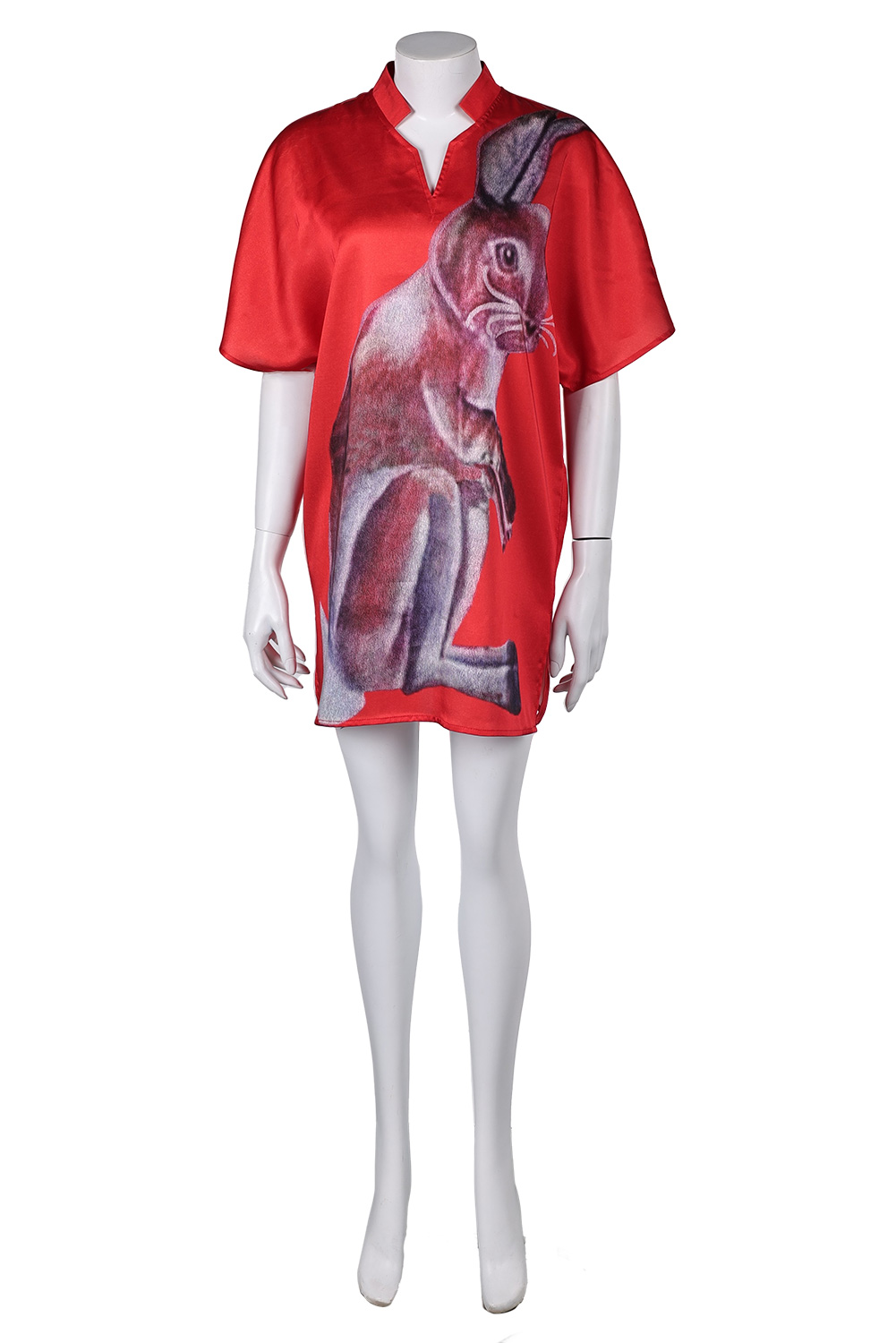 ABBA Agnetha Faltskong 70S Retro Style Red Printed Shirt Outfits Halloween Carnival Suit Cosplay Costume