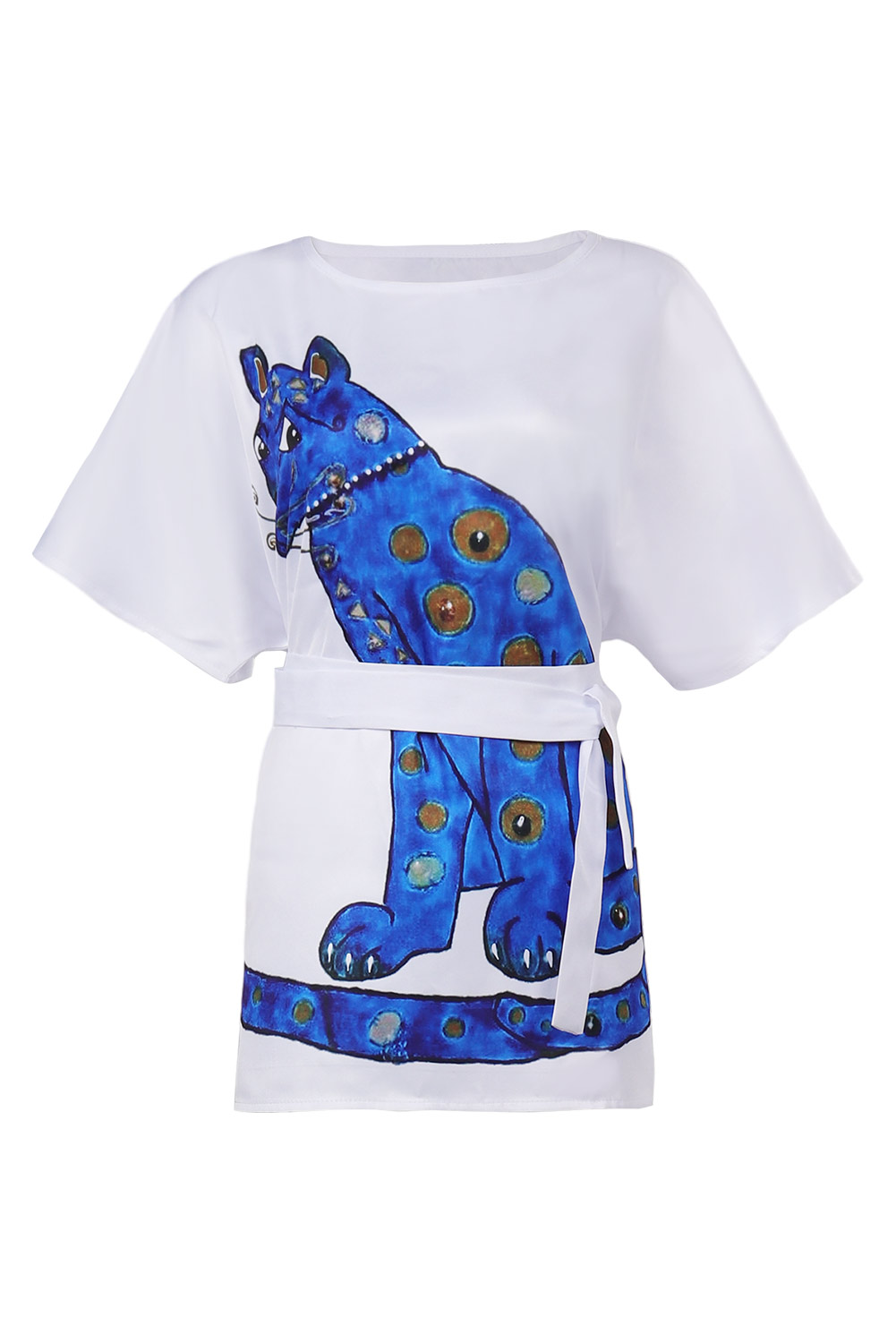 ABBA Agnetha Faltskong Retro 70S Style Vintage Blue Printed Dress Outfits Halloween Carnival Suit Cosplay Costume