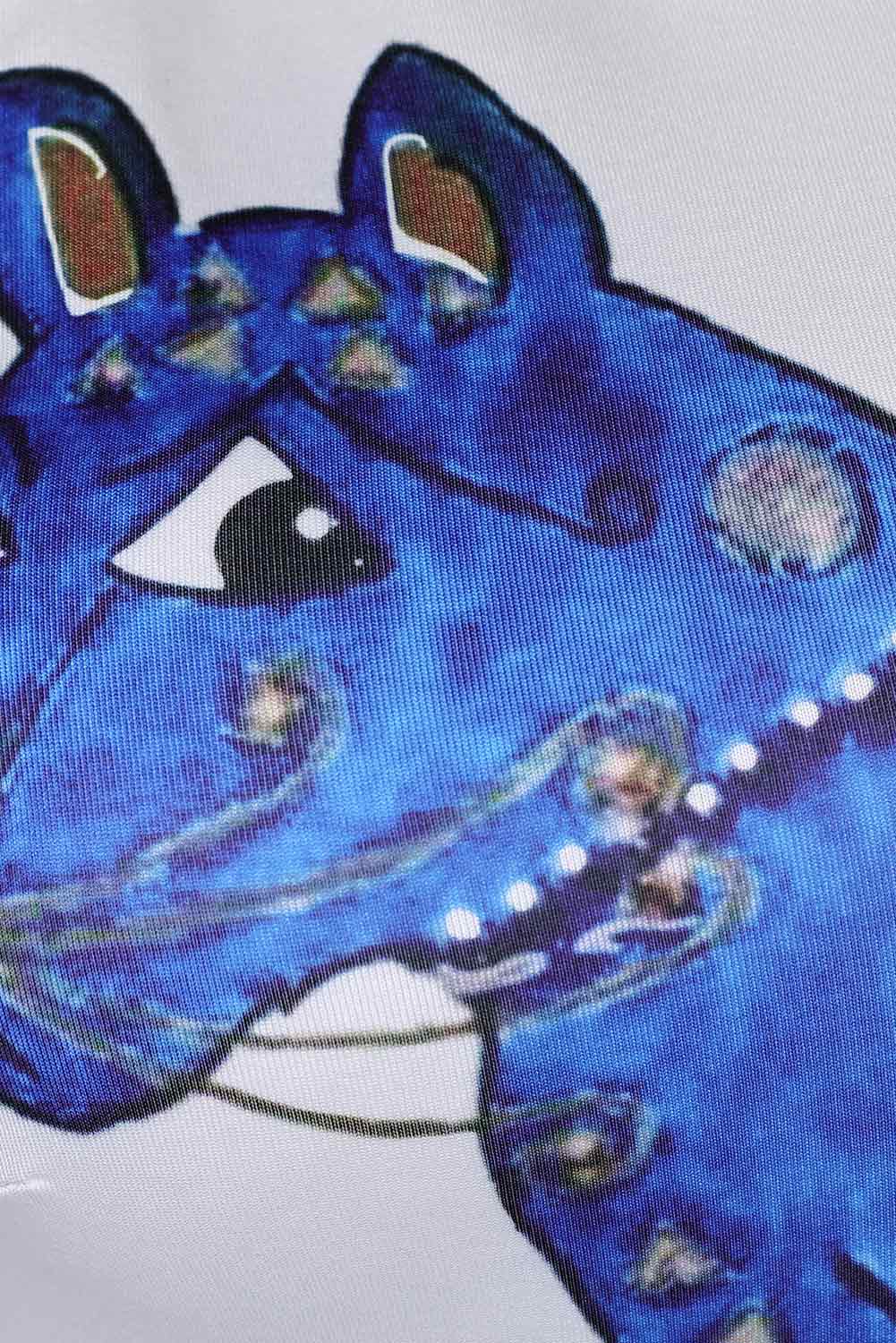 ABBA Agnetha Faltskong Vintage Retro 70s One-piece Printed Swimsuit Outfits Halloween Carnival Suit Cosplay Costume Original Design  