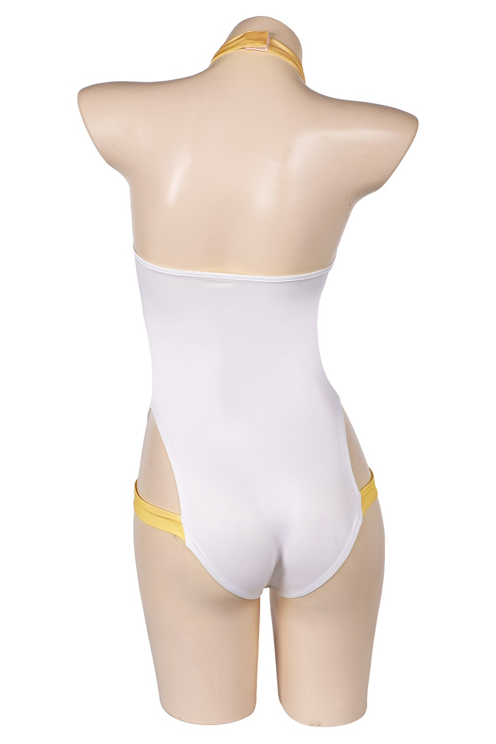 ABBA Anni-Frid Synni Lyngstad Retro 70S Disco Yellow Cat Printed Swimsuits Outfits Halloween Carnival Suit Cosplay Costume Original Design