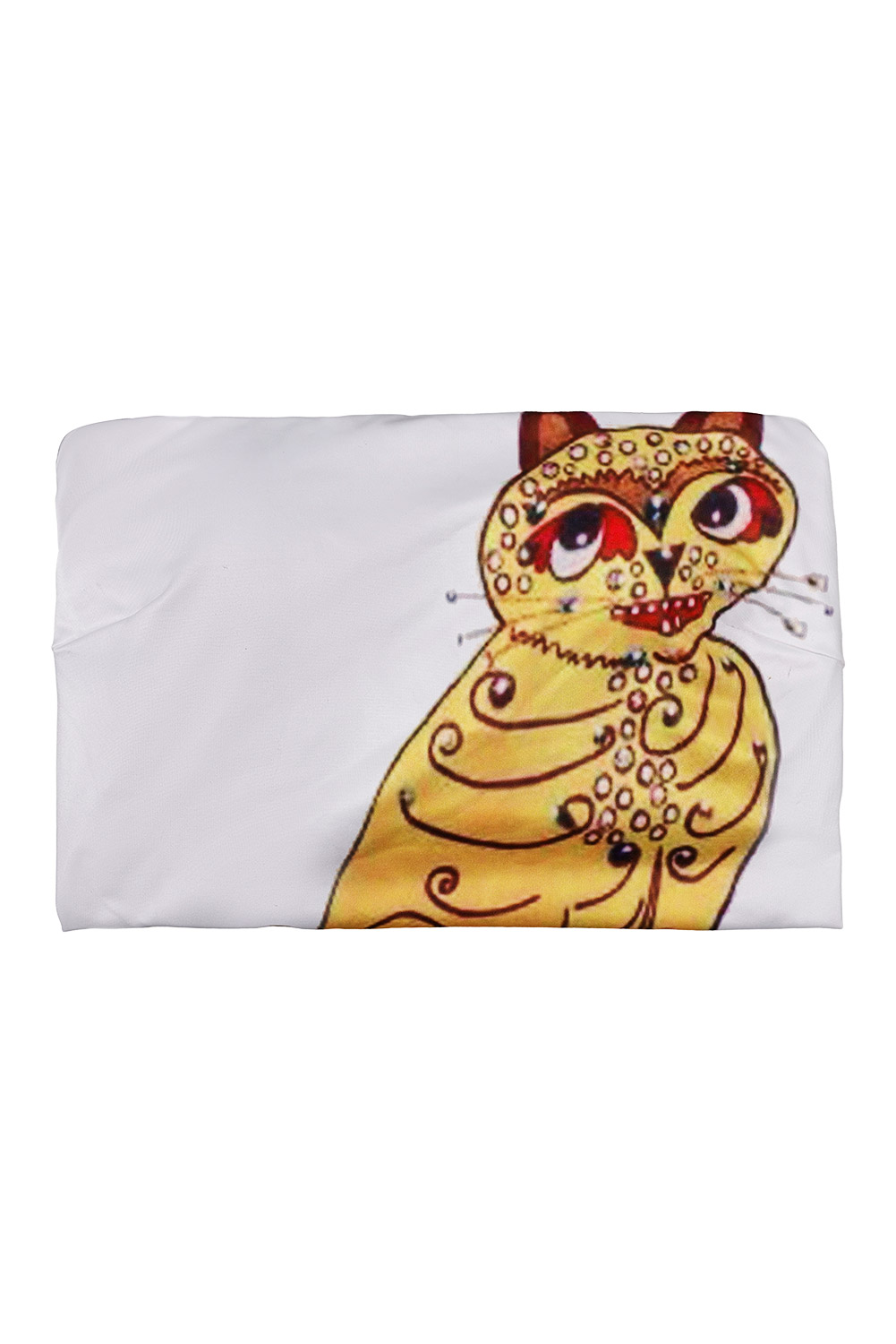 ABBA Anni-Frid Synni Lyngstad Retro 70S Disco Yellow Cat Printed Swimsuits Outfits Halloween Carnival Suit Cosplay Costume Original Design