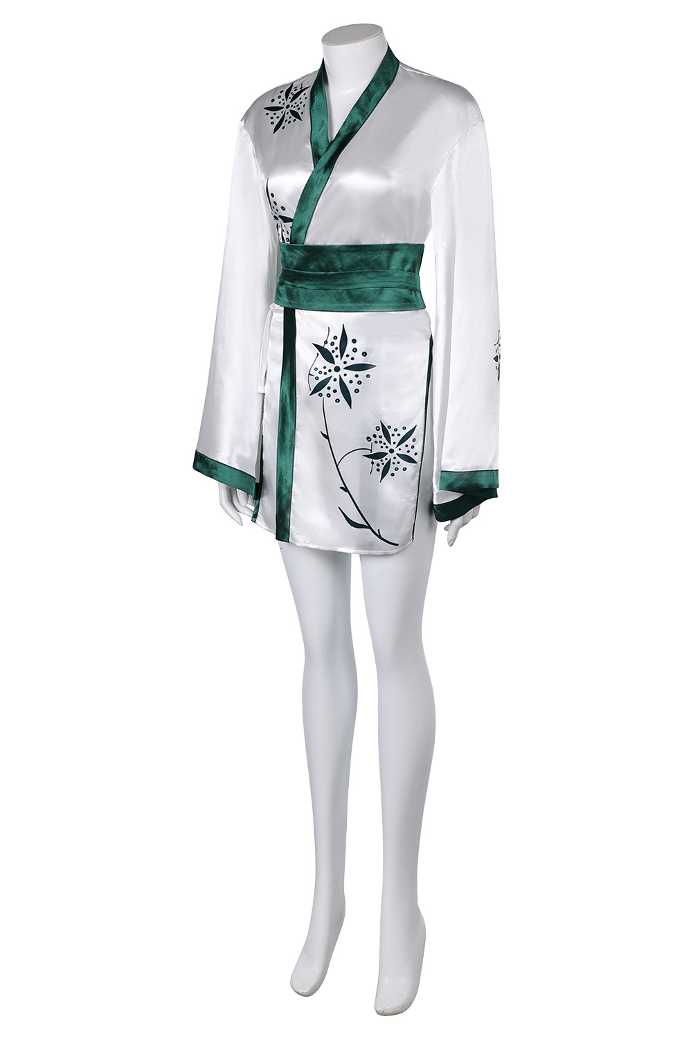 ABBA Anni-Frid Synni Lyngstad Retro 70S Women Short Robe Outfits Halloween Carnival Suit Cosplay Costume