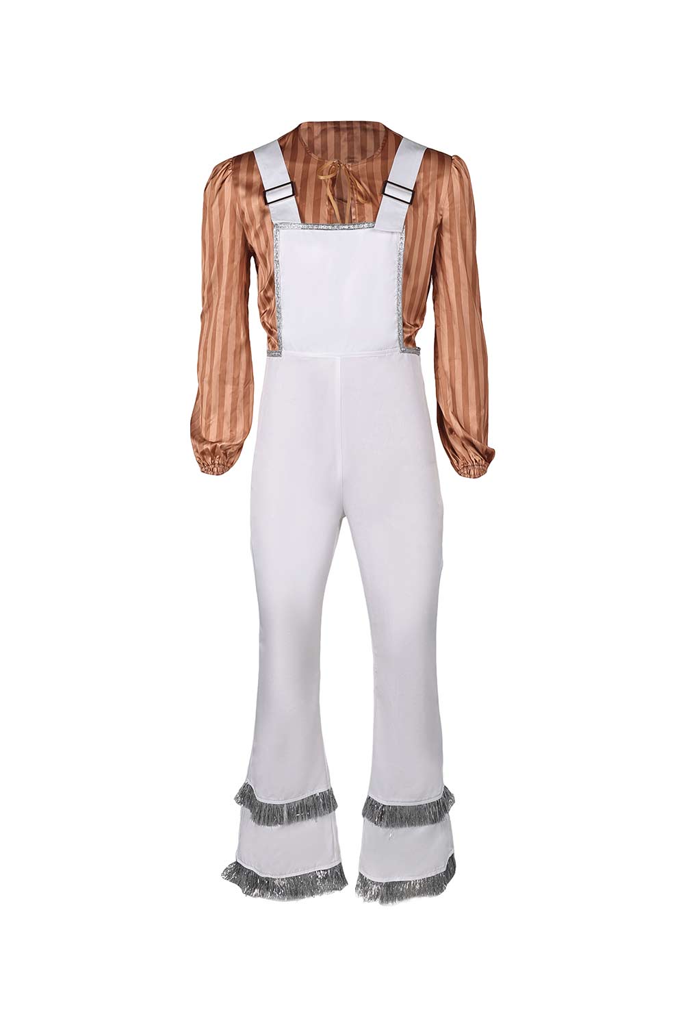 ABBA Bjorn Ulvaeus Retro 70S Overalls Set Outfits Halloween Carnival Suit Cosplay Costume