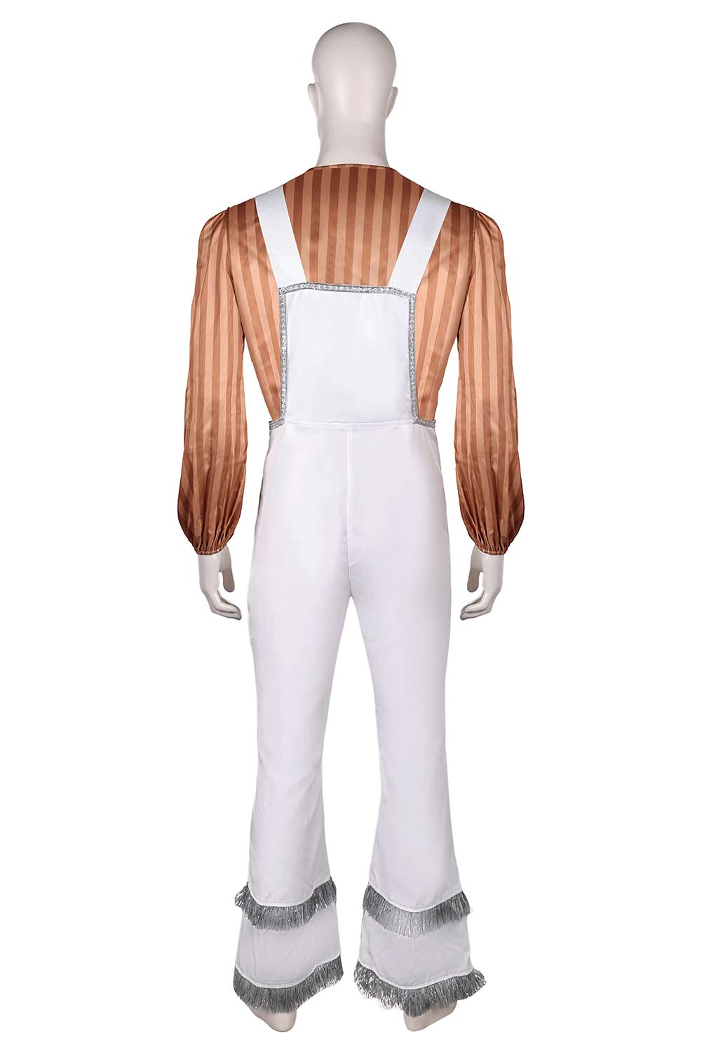 ABBA Bjorn Ulvaeus Retro 70S Overalls Set Outfits Halloween Carnival Suit Cosplay Costume