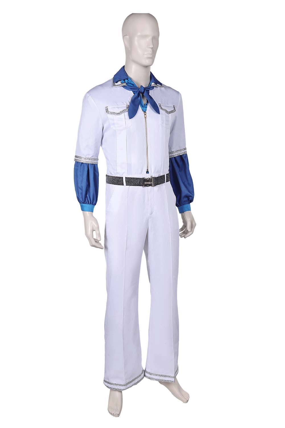 ABBA Retro 1970S Benny Anderson Jumpsuit Outfits Halloween Carnival Suit Cosplay Costume