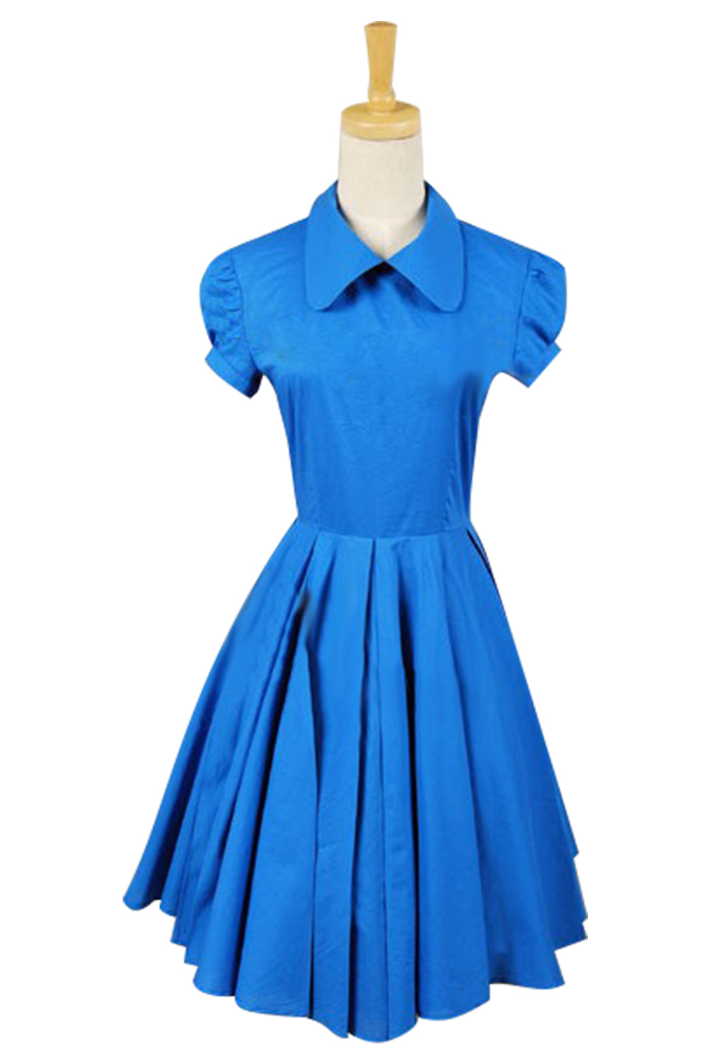 Alice In Wonderland Movie Blue Alice Dress Costume Halloween Suit