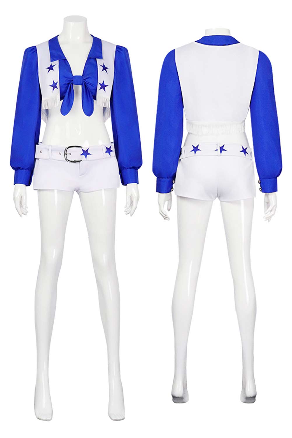 America's Sweethearts: Dallas Cowboys Cheerleaders 2024 Outfits Halloween Carnival Suit Cosplay Costume