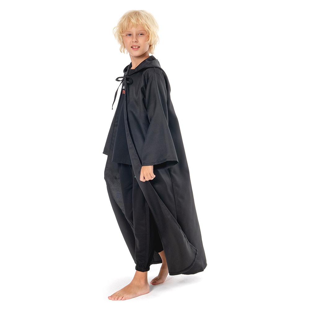 Anakin Skywalker Black Cloak Cosplay Costume Child Version Outfits Halloween Carnival Suit Cosplay Costume