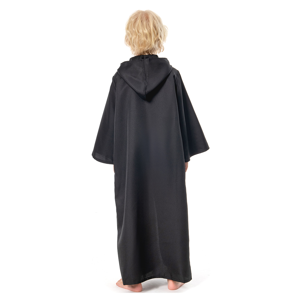 Anakin Skywalker Black Cloak Cosplay Costume Child Version Outfits Halloween Carnival Suit Cosplay Costume