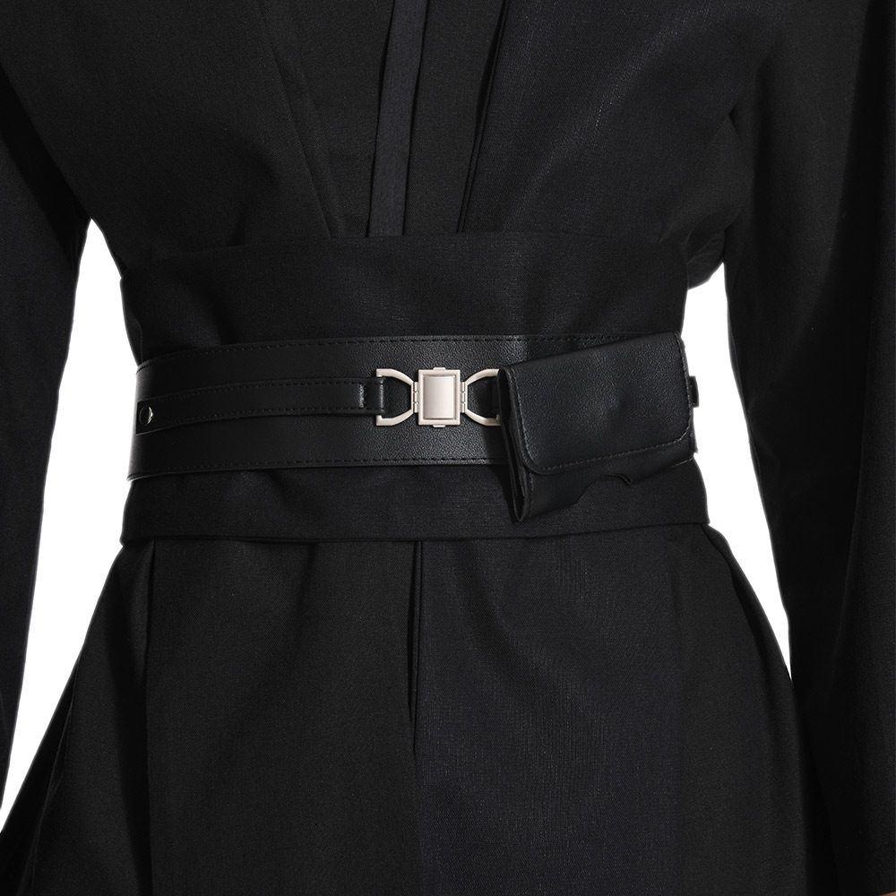  Anakin Skywalker Cosplay Costume Outfit Black Version