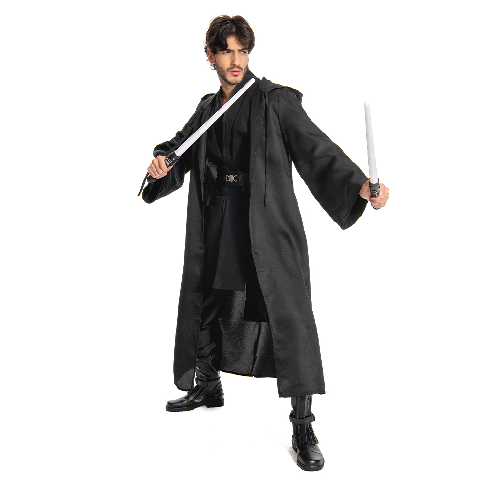  Anakin Skywalker Cosplay Costume Outfit Black Version
