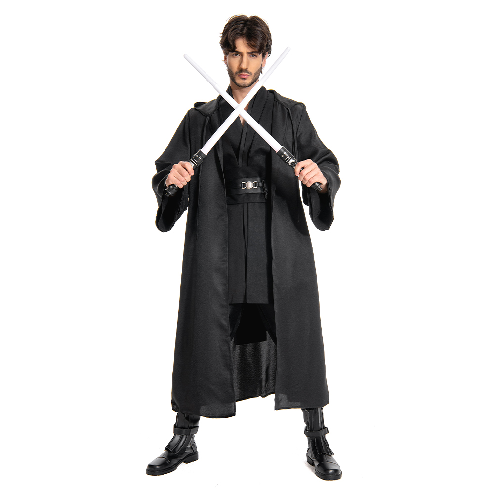  Anakin Skywalker Cosplay Costume Outfit Black Version