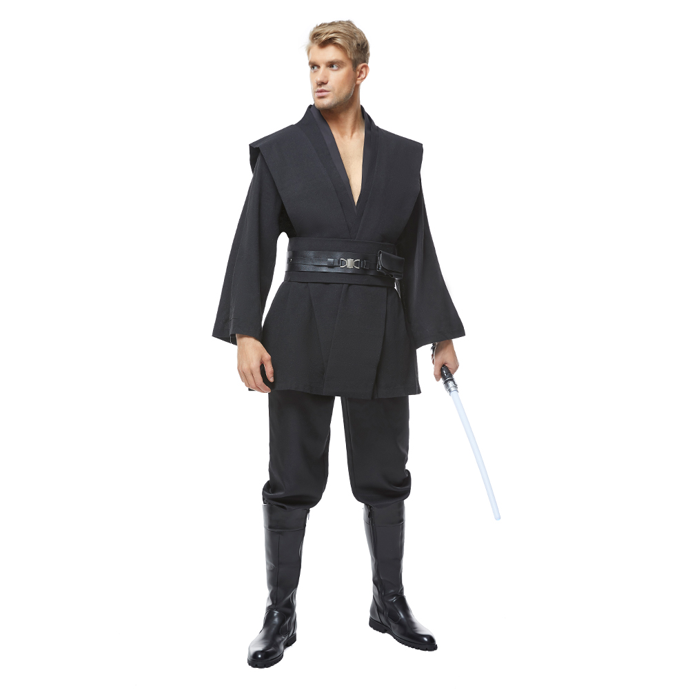 Anakin Skywalker Jedi Robe Outfits Halloween Cosplay Costume 