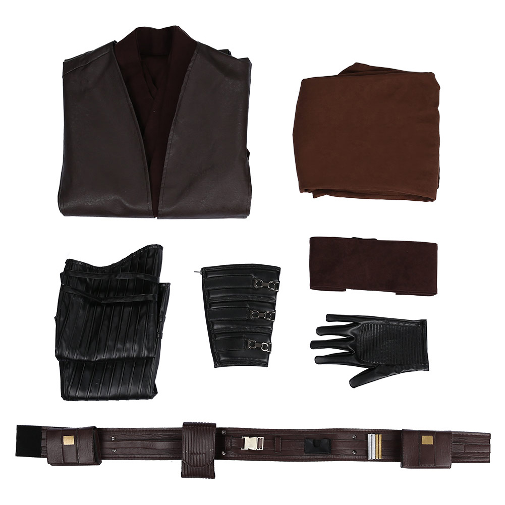 Anakin Skywalker Outfits Cosplay Costume Halloween Carnival Suit