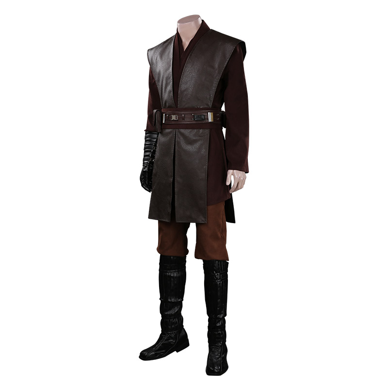 Anakin Skywalker Outfits Cosplay Costume Halloween Carnival Suit