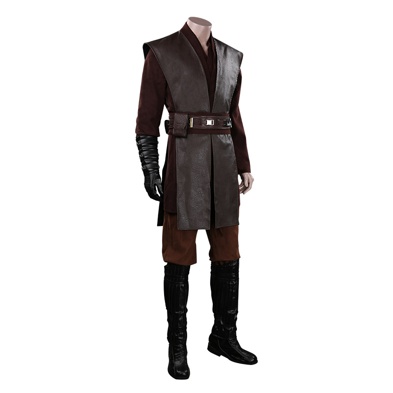 Anakin Skywalker Outfits Cosplay Costume Halloween Carnival Suit
