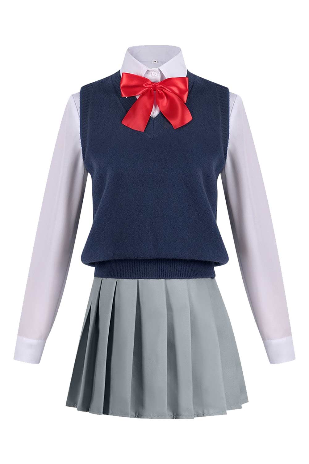 Anime 2.5 Dimensional Seduction Ririsa Amano Women JK Uniform Outfits Halloween Carnival Suit Cosplay Costume