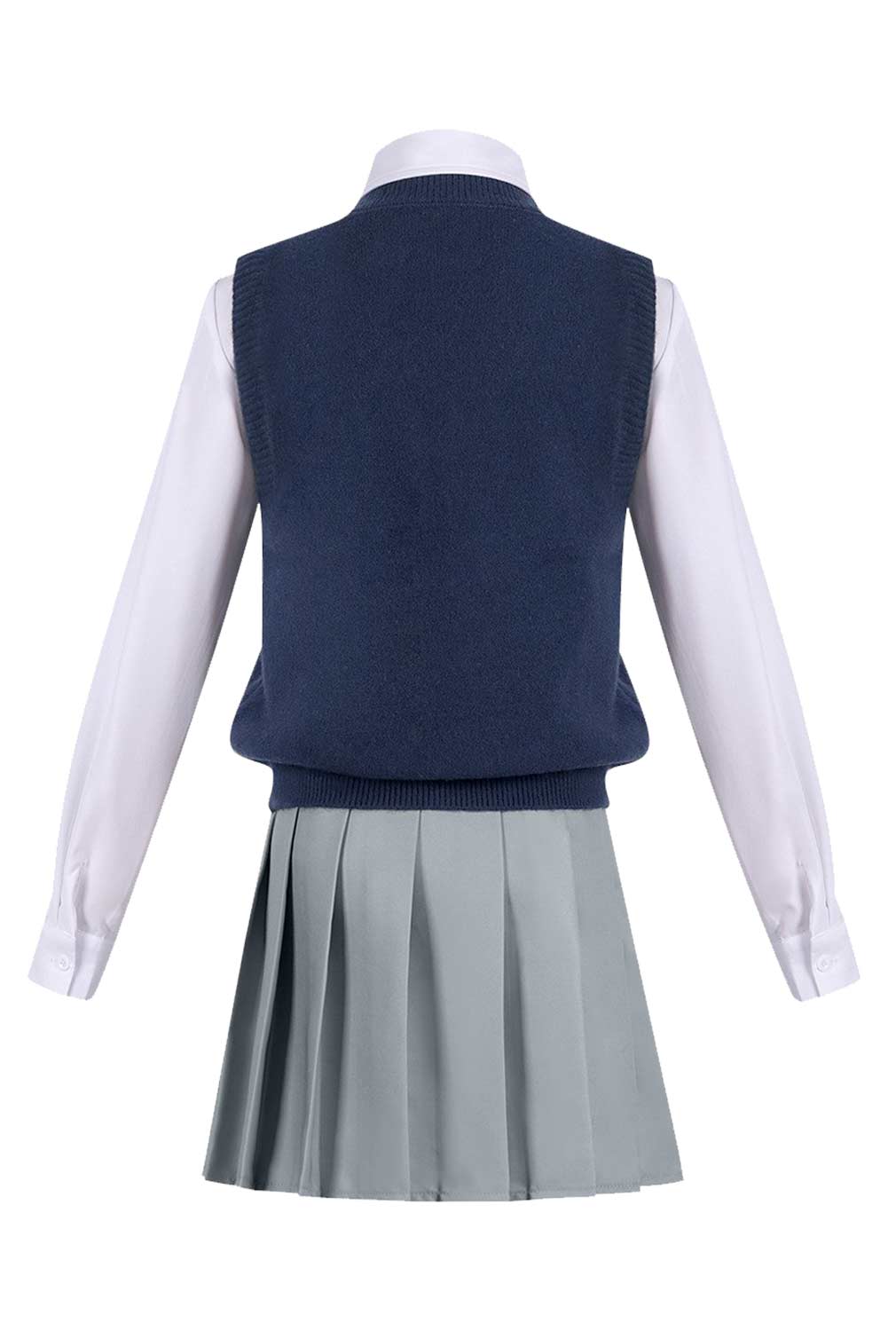 Anime 2.5 Dimensional Seduction Ririsa Amano Women JK Uniform Outfits Halloween Carnival Suit Cosplay Costume