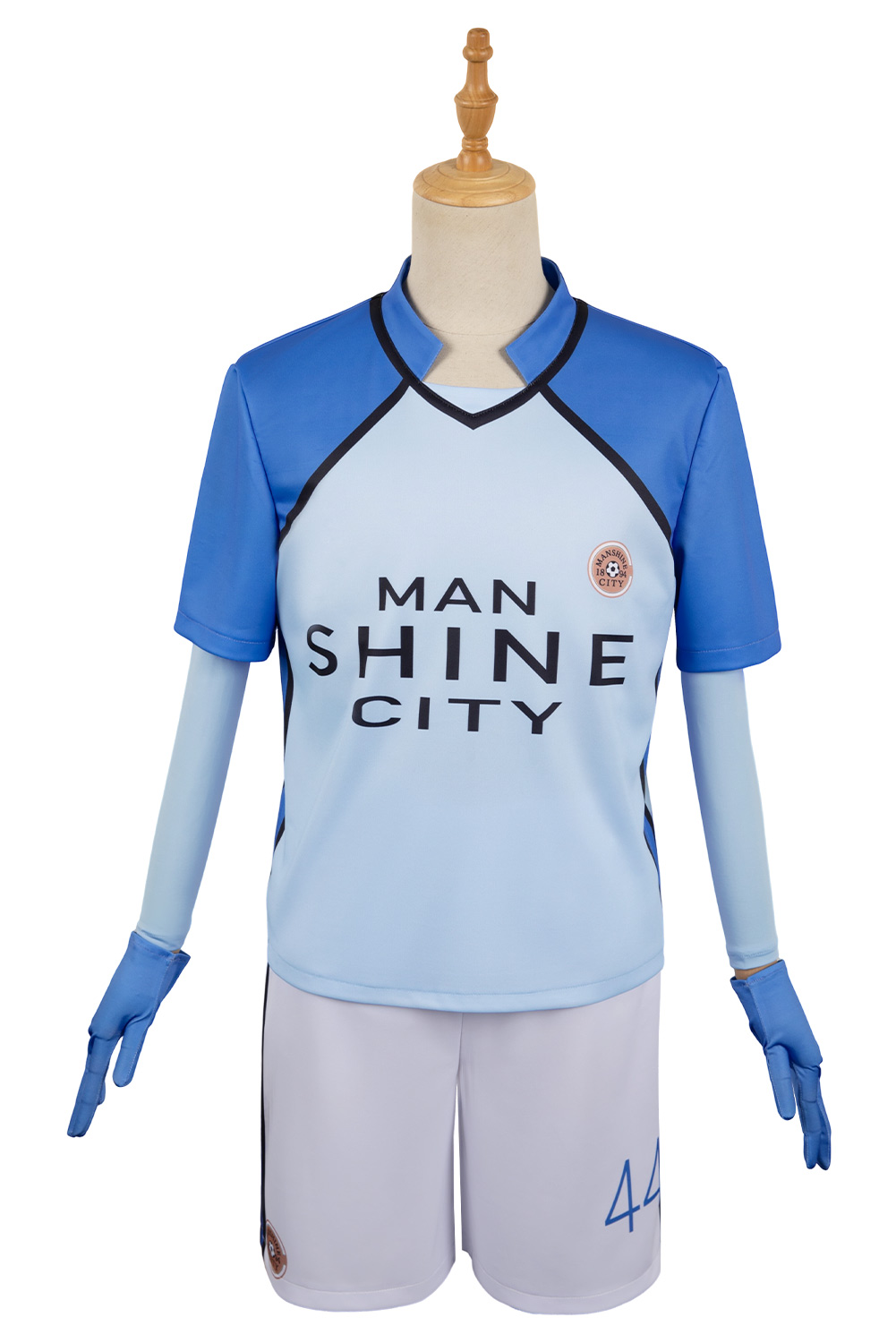 Anime BLUE LOCK Man Shine City Team Uniform Outfits Halloween Carnival Suit Cosplay Costume