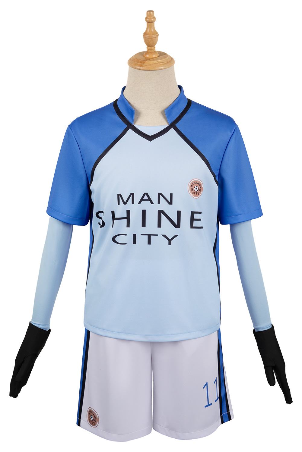 Anime BLUE LOCK Man Shine City Team Uniform Outfits Halloween Carnival Suit Cosplay Costume