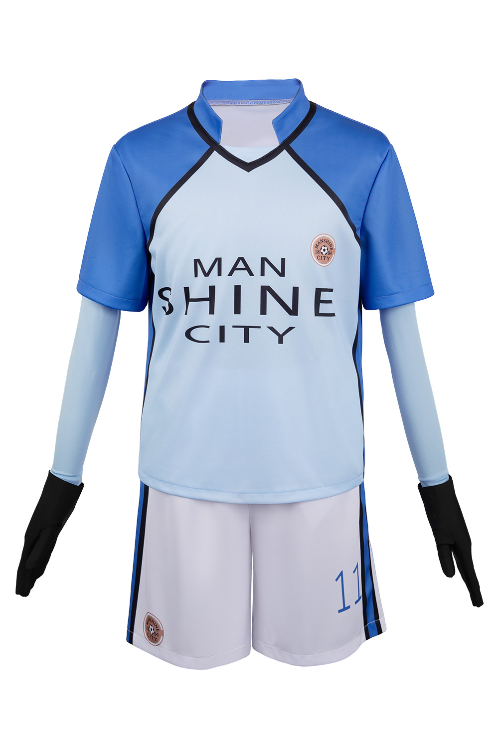 Anime BLUE LOCK Man Shine City Team Uniform Outfits Halloween Carnival Suit Cosplay Costume