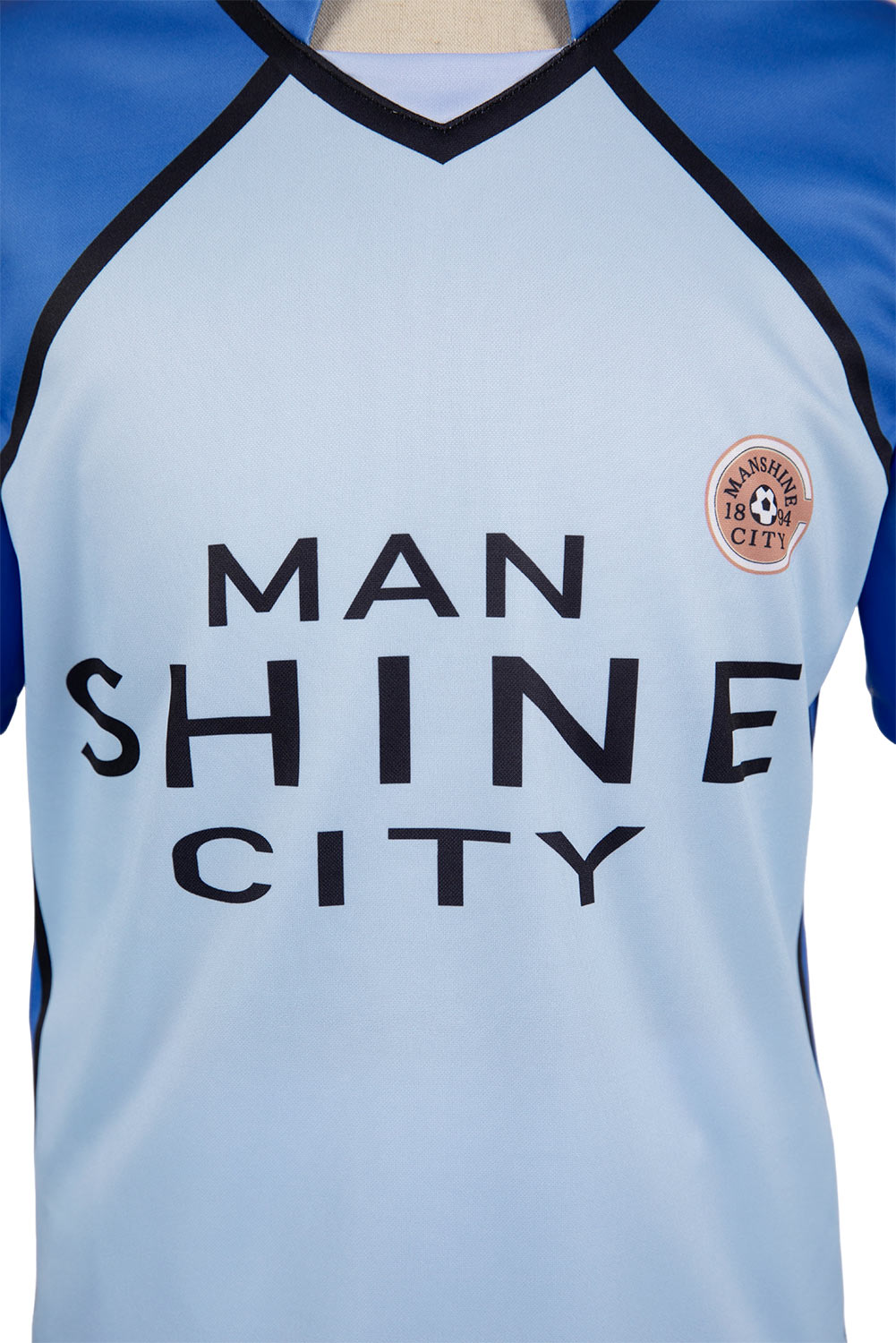 Anime BLUE LOCK Man Shine City Team Uniform Outfits Halloween Carnival Suit Cosplay Costume