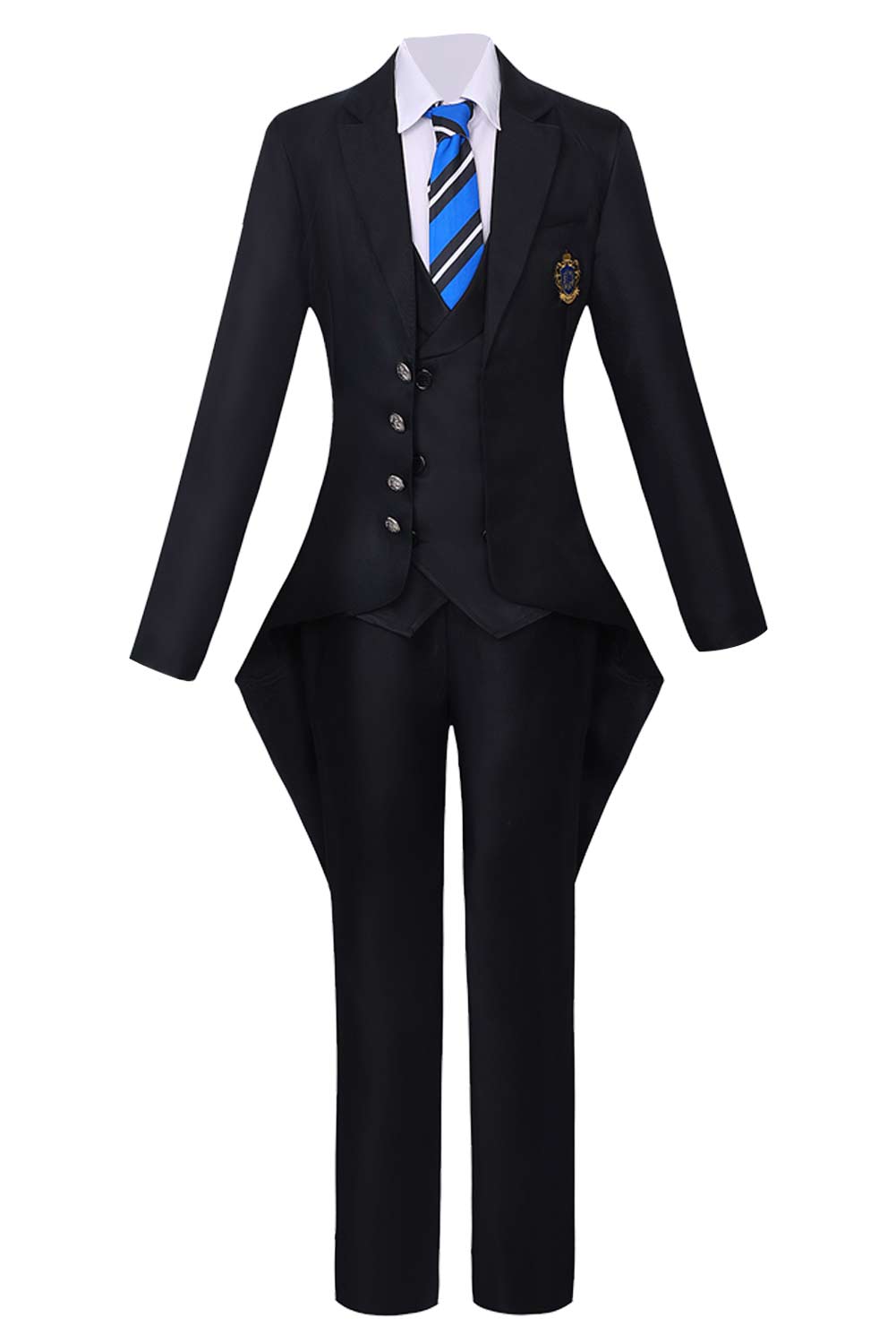 Anime Black Butler: Public School Arc(2024) Ciel Phantomhive Black Uniform Outfits Halloween Carnival Suit Cosplay Costume