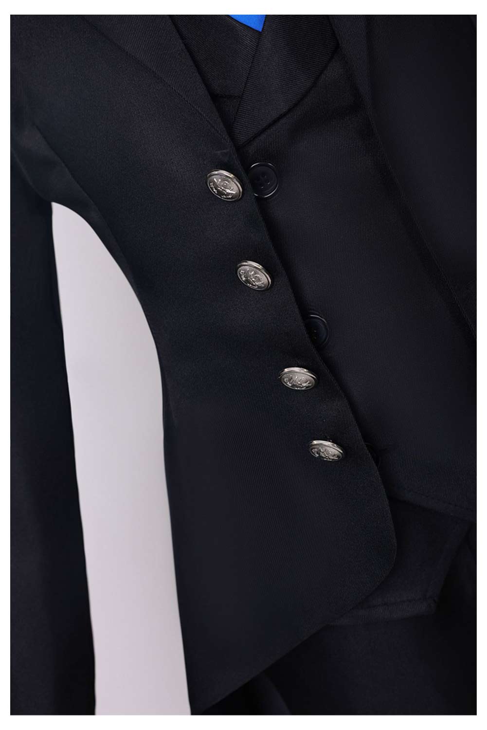 Anime Black Butler: Public School Arc(2024) Ciel Phantomhive Black Uniform Outfits Halloween Carnival Suit Cosplay Costume