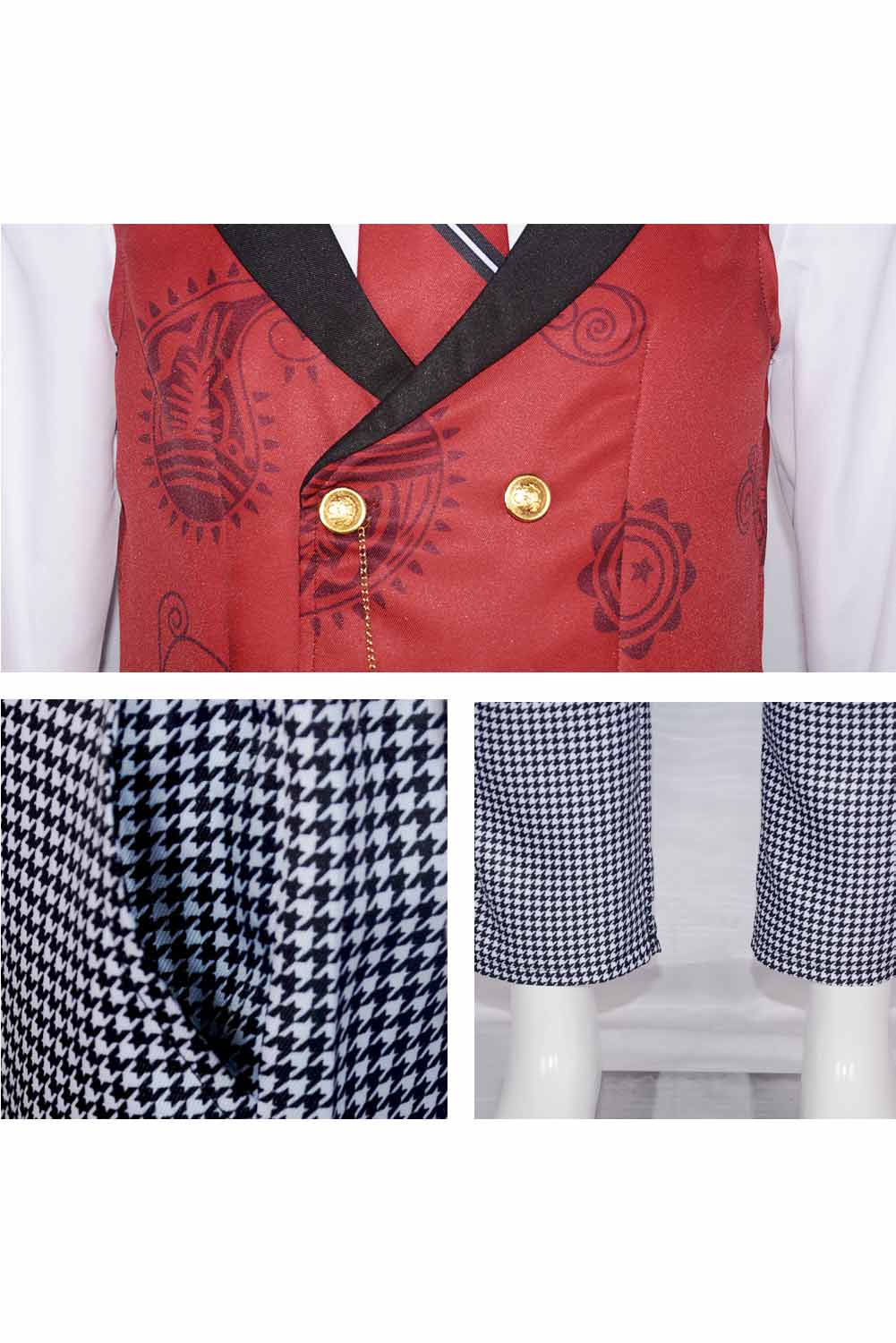 Anime Black Butler Season 4: Public School Arc Edgar Redmond Black Uniform Outfit Halloween Cosplay Costume