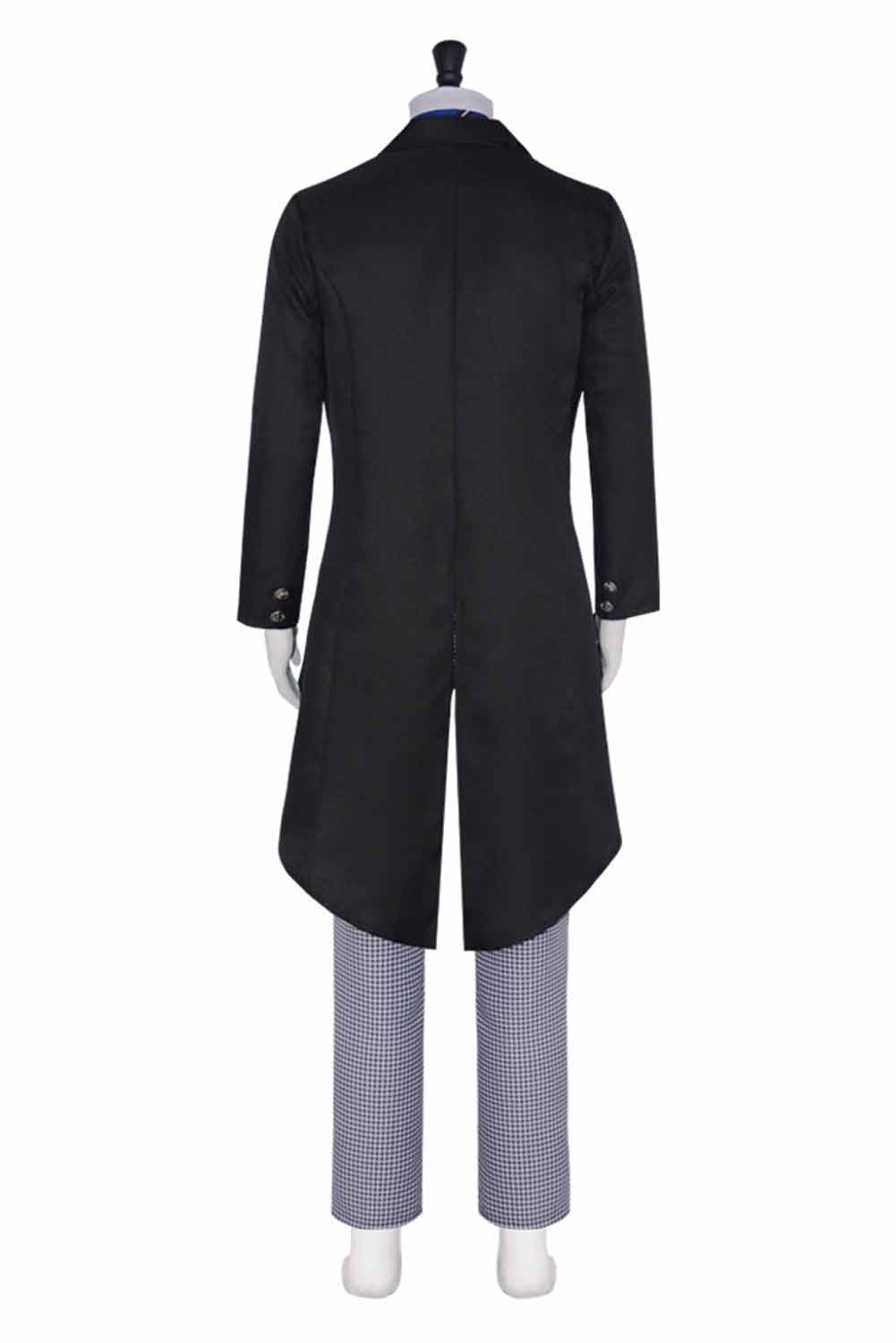 Anime Black Butler Season 4: Public School Arc Lawrence Bluewer Black Uniform Outfit Halloween Cosplay Costume