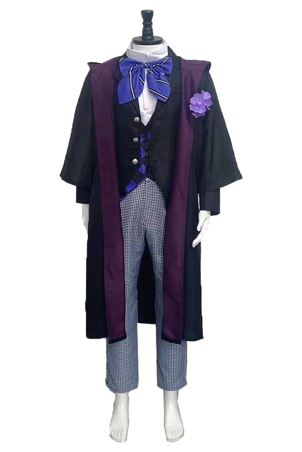 Anime Black Butler Season 4 Public School Arc Violet Gregory School Uniform Outfits Halloween Carnival Suit Cosplay Costume