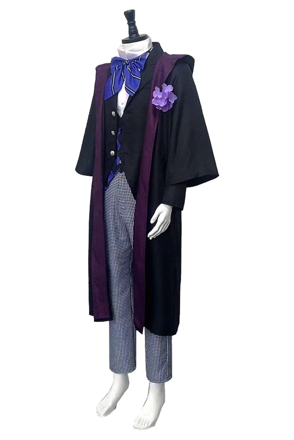 Anime Black Butler Season 4 Public School Arc Violet Gregory School Uniform Outfits Halloween Carnival Suit Cosplay Costume