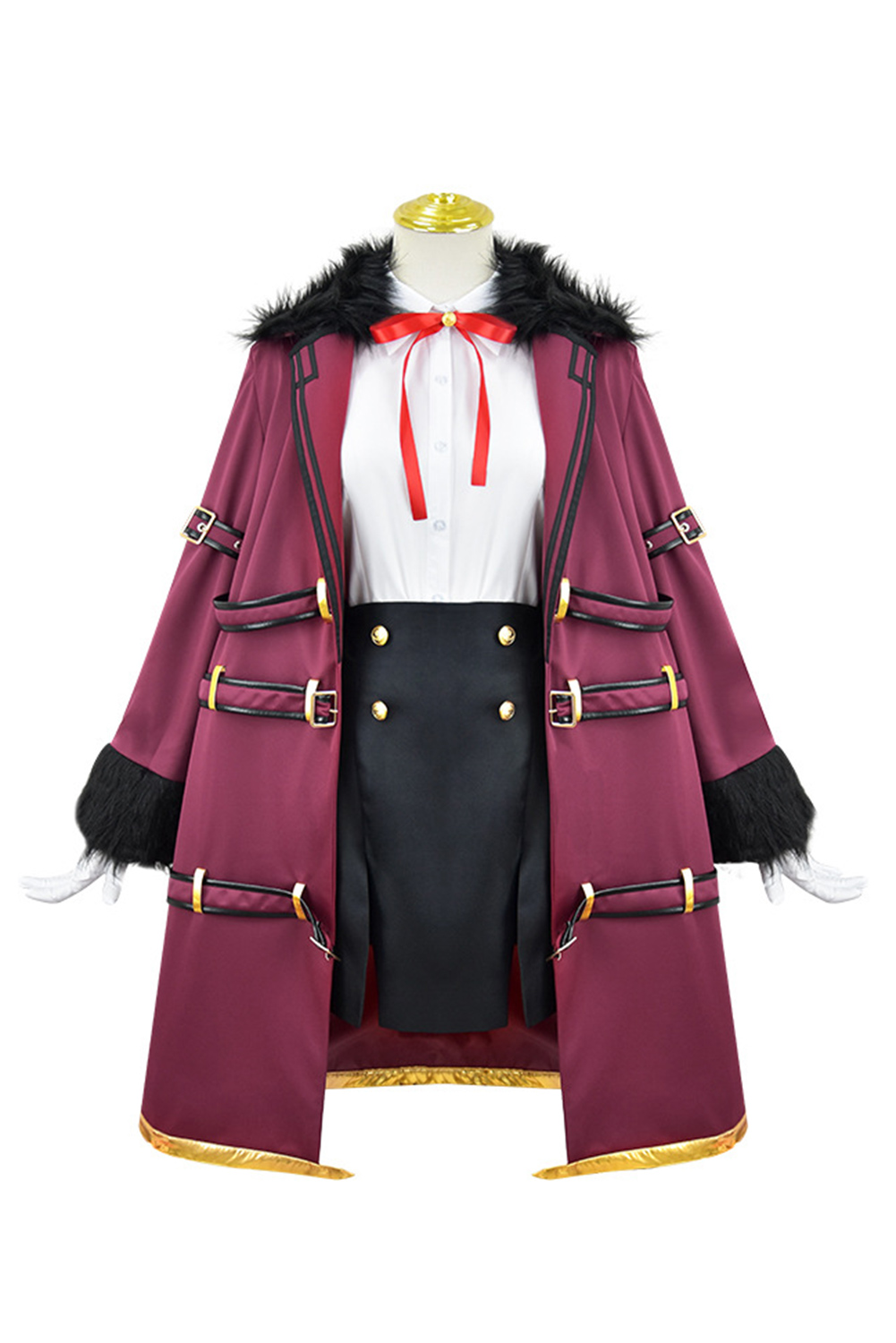 Anime Blue Archive: The Animation Aru Rikuhachima Outfits Halloween Carnival Suit Cosplay Costume