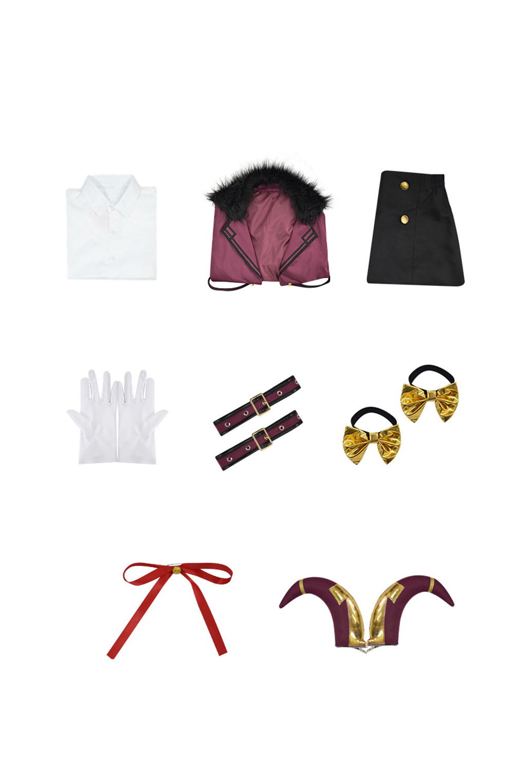 Anime Blue Archive: The Animation Aru Rikuhachima Outfits Halloween Carnival Suit Cosplay Costume