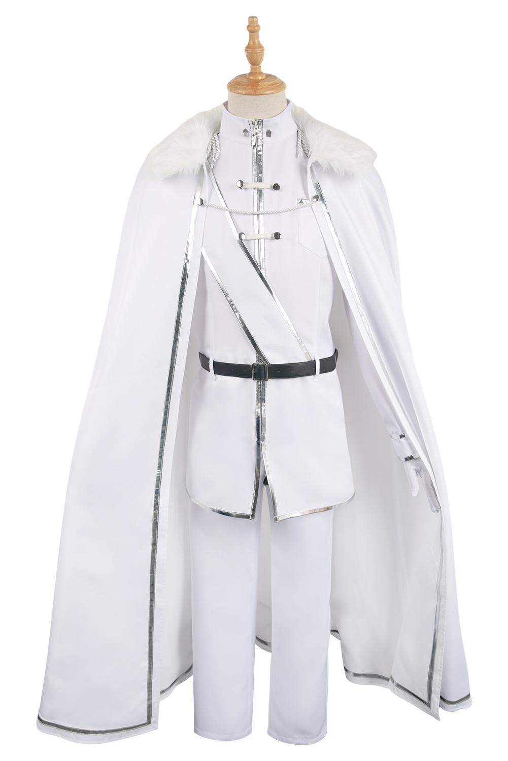 Anime Blue Lock Reo Mikage White Uniform Full Set With Hat Outfits Halloween Carnival Suit Cosplay Costume