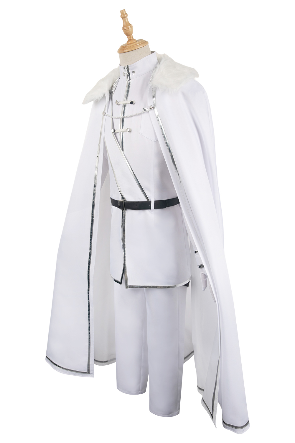 Anime Blue Lock Reo Mikage White Uniform Full Set With Hat Outfits Halloween Carnival Suit Cosplay Costume