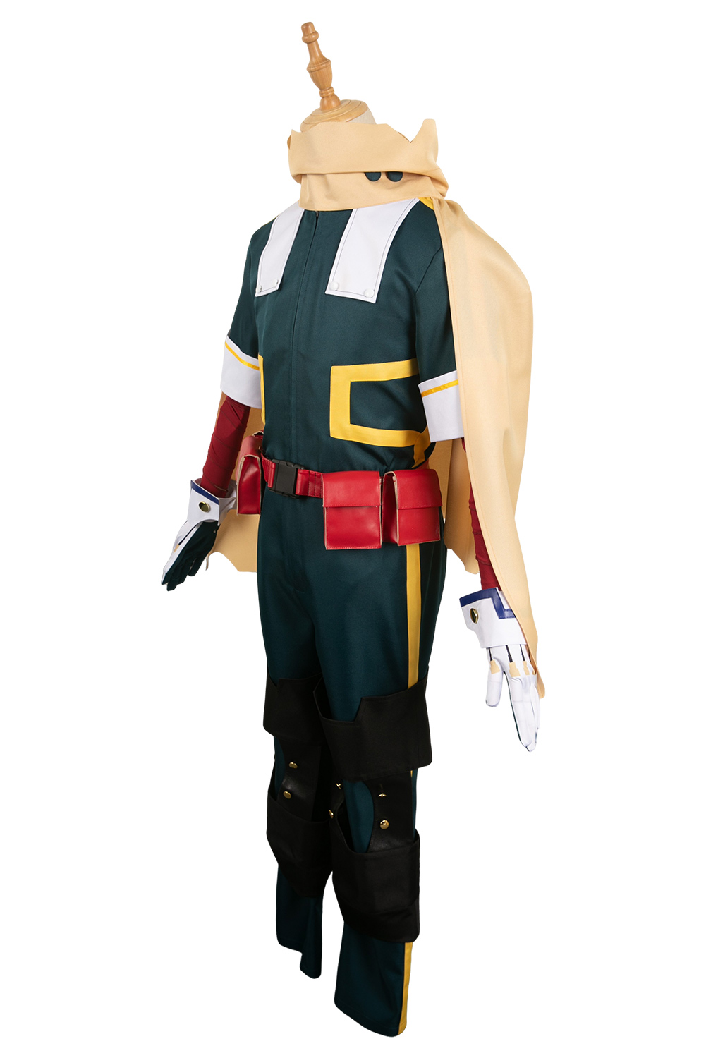 Anime Boku no Hero Academia 7th Season Izuku Midoriya Combat Suit Outfits Halloween Carnival Suit Cosplay Costume