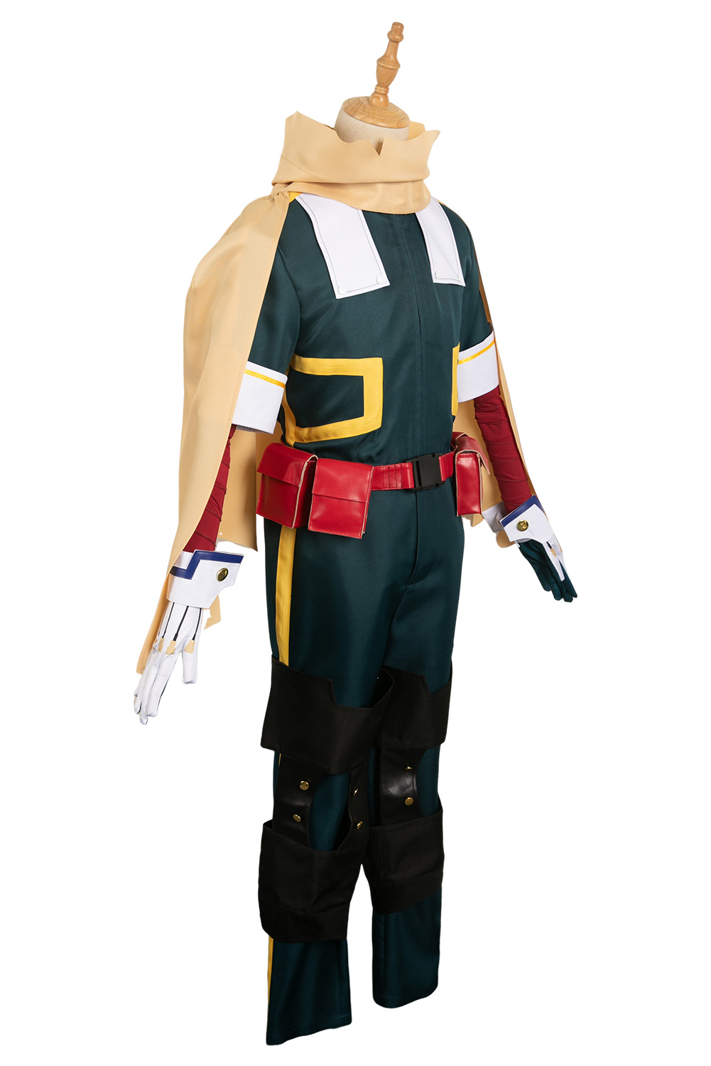 Anime Boku no Hero Academia 7th Season Izuku Midoriya Combat Suit Outfits Halloween Carnival Suit Cosplay Costume