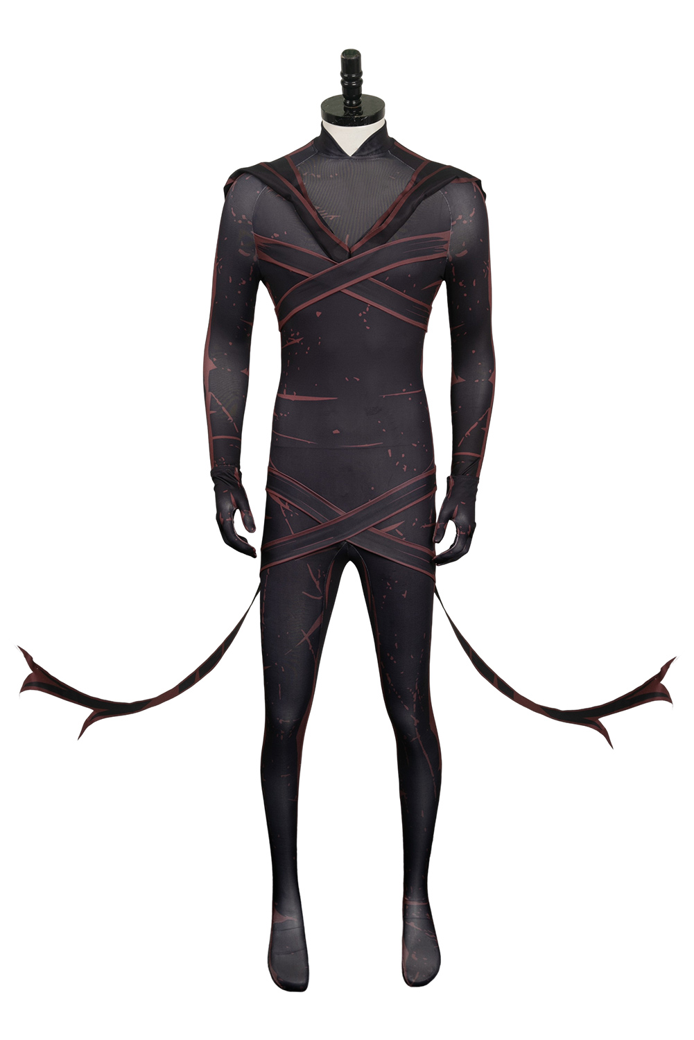 Anime Bungo Stray Dogs Akutagawa Ryuunosuke Jumpsuit Outfits Halloween Carnival Suit Cosplay Costume