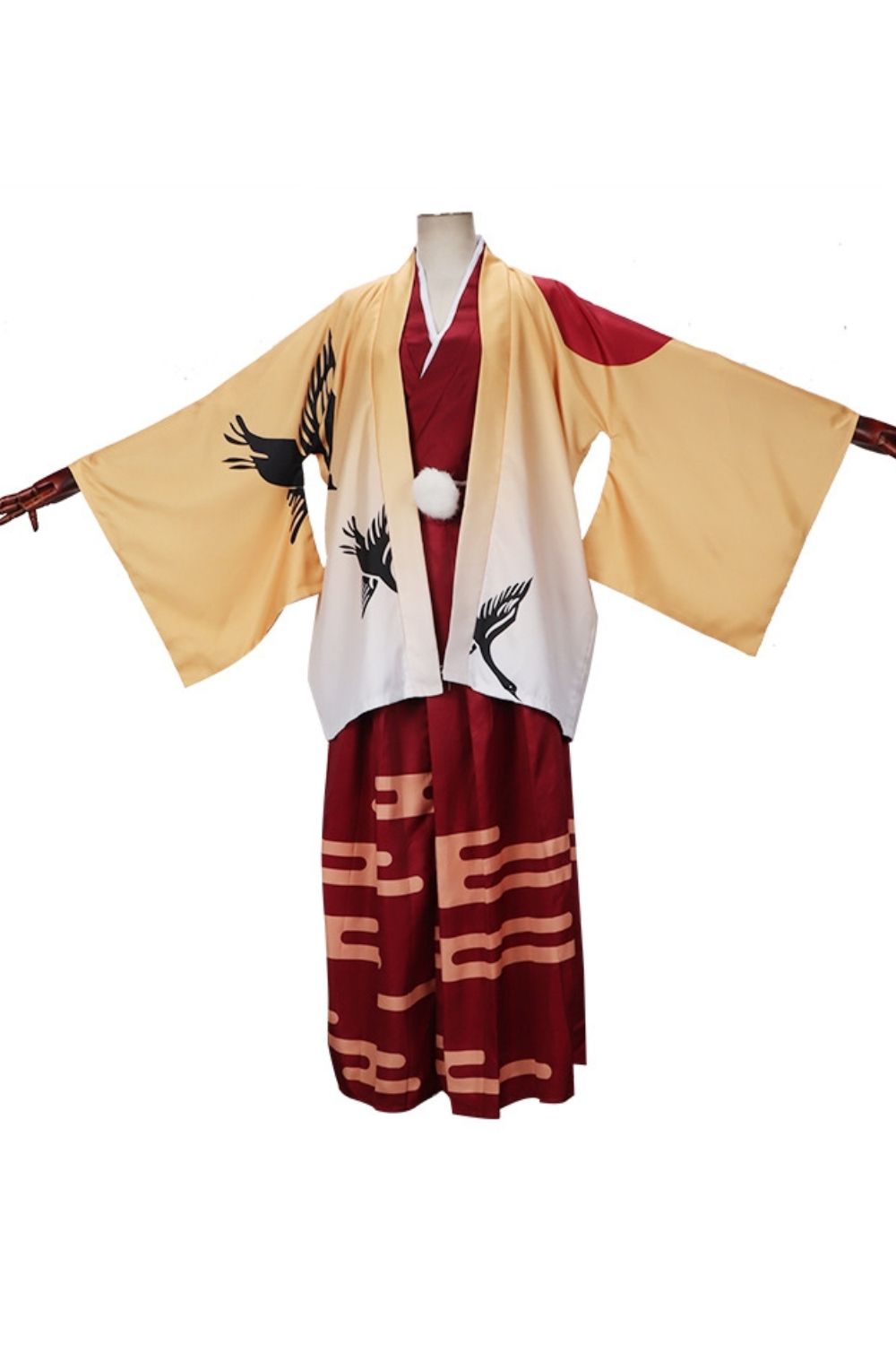 Anime Bungo Stray Dogs Chuuya Nakahara Kimono Outfits Halloween Carnival Suit Cosplay Costume