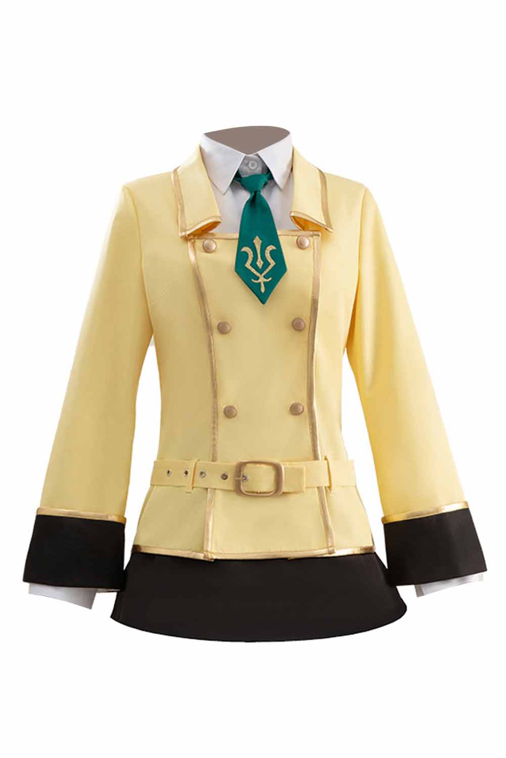 Anime Code Geass 2024 C.C. Yellow Uniform Outfits Halloween Carnival Suit Cosplay Costume