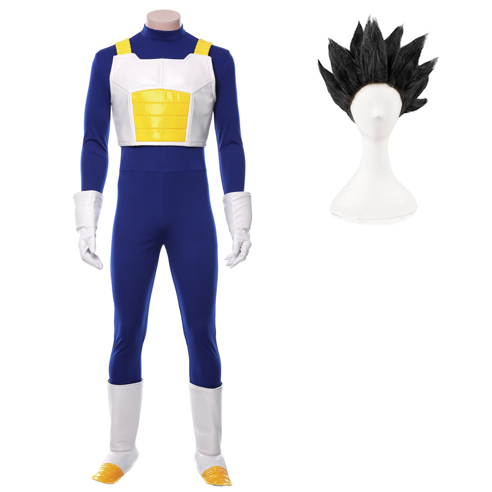 Anime DRAGON BALL Dragonball Z Vegeta IV Outfit Cosplay Costume Halloween Carnival Suit